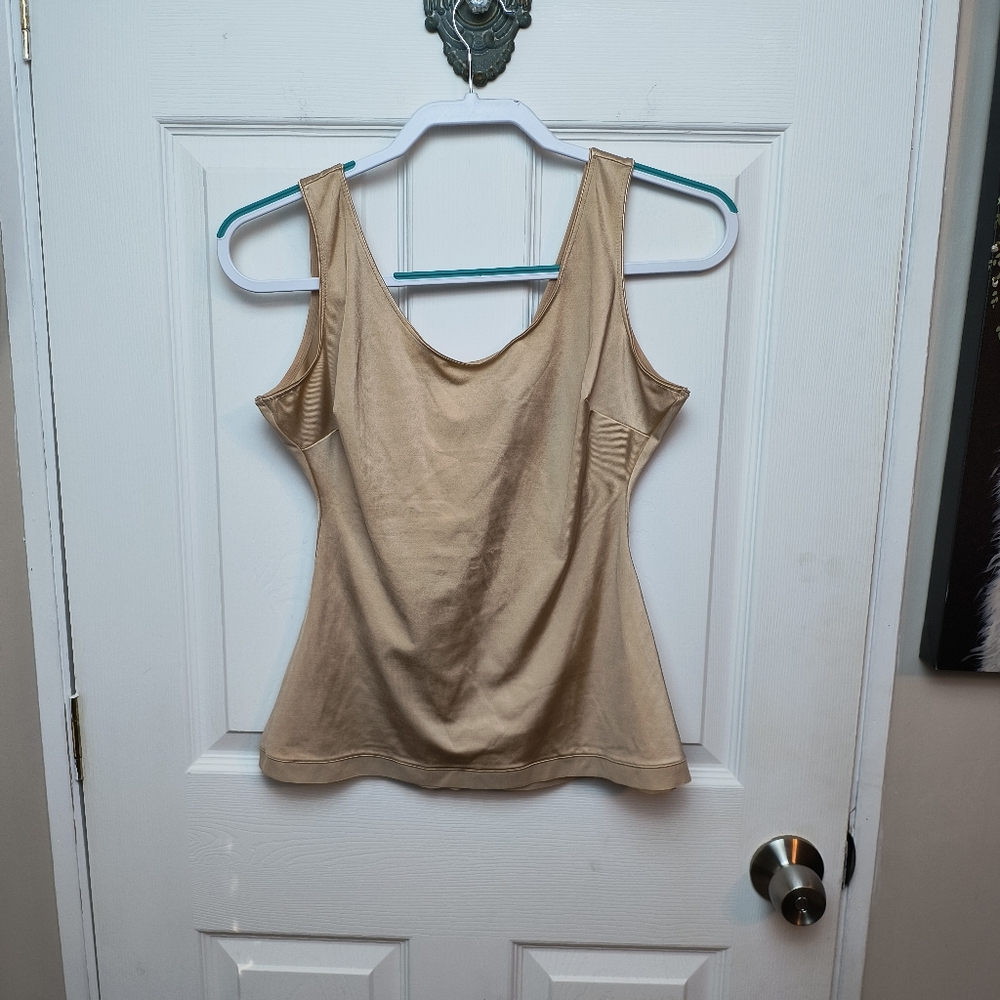 Spanx Tan Nude Shapewear Tank Top  Sz XL